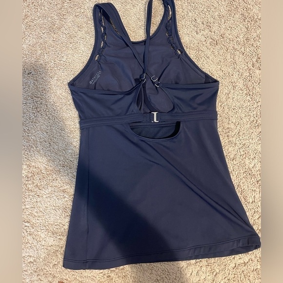 Blue Athleta adjustable strap bathing suit size 34 d/DD - Picture 4 of 6